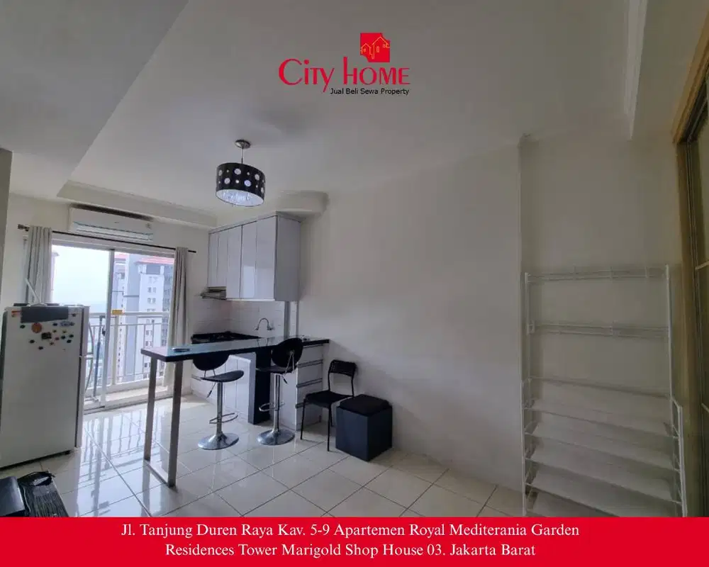 Jual Apartemen 2 BR Furnished di Mediterania Garden Residences 2