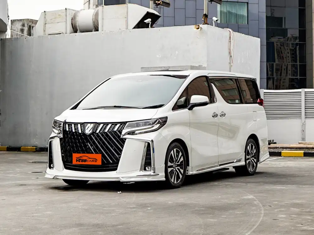 Toyota Alphard 2.5 G TSS AT 2020 pakai 2021 putih