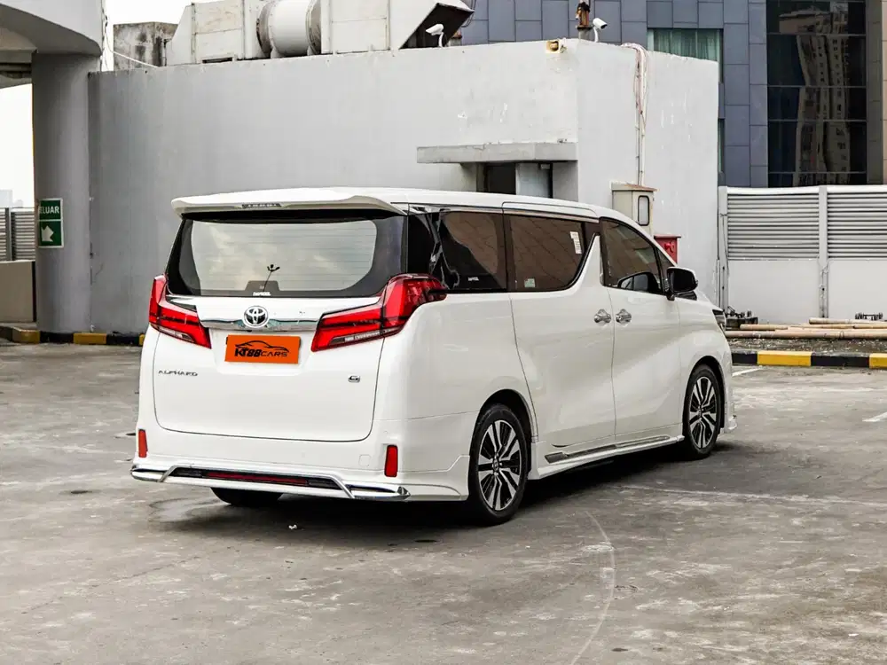 Toyota Alphard 2.5 G TSS AT 2020 pakai 2021 putih