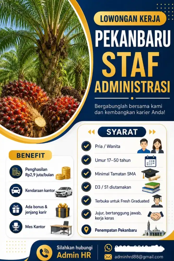 Pekanbaru walk in interview