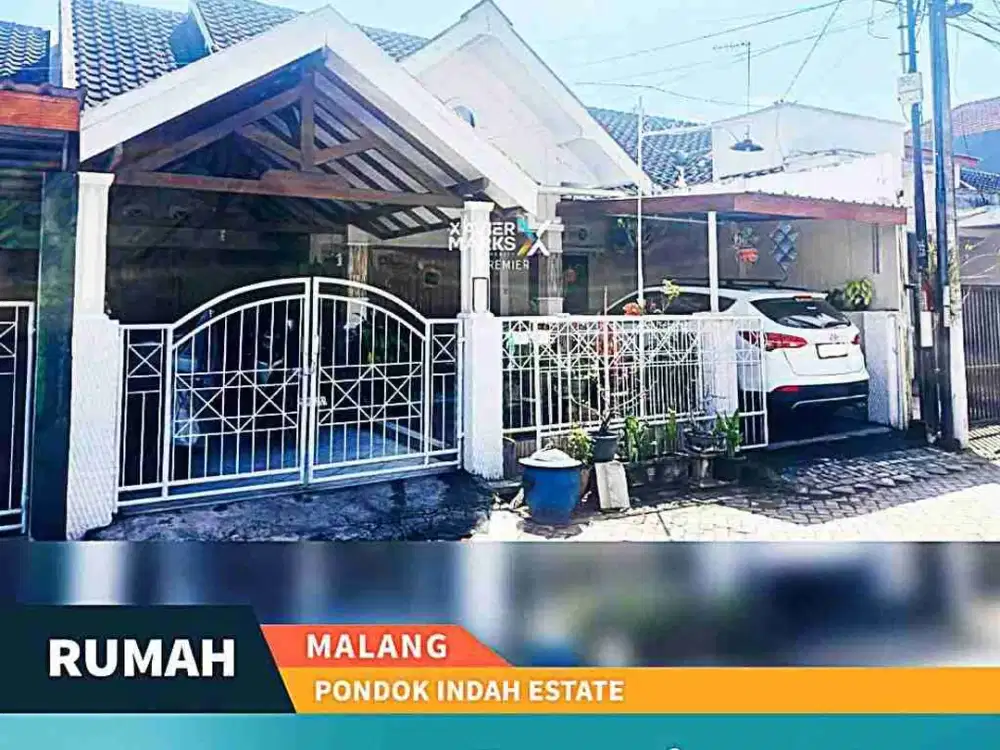Dijual Rumah Cantik Siap Huni di Pondok Indah Estate Pandanwangi Blimbing Kota Malang