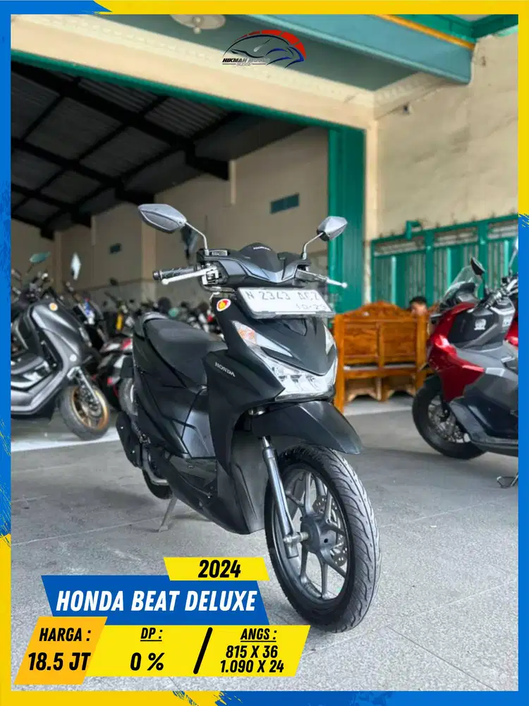 HONDA BEAT DELUXE 2024 NEGO SAMPE DEAL BOSKUU HIKMAH MOTOR KEPUH