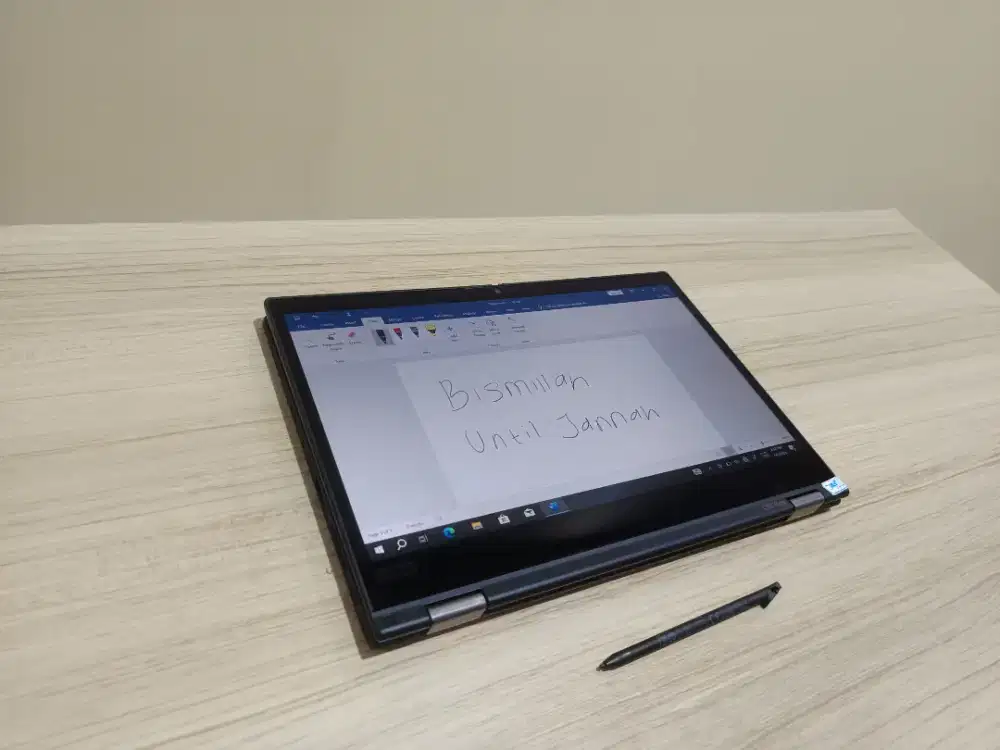 Thinkpad L13 Yoga touchscren layar lipat,mulus,murah,normal bergaransi