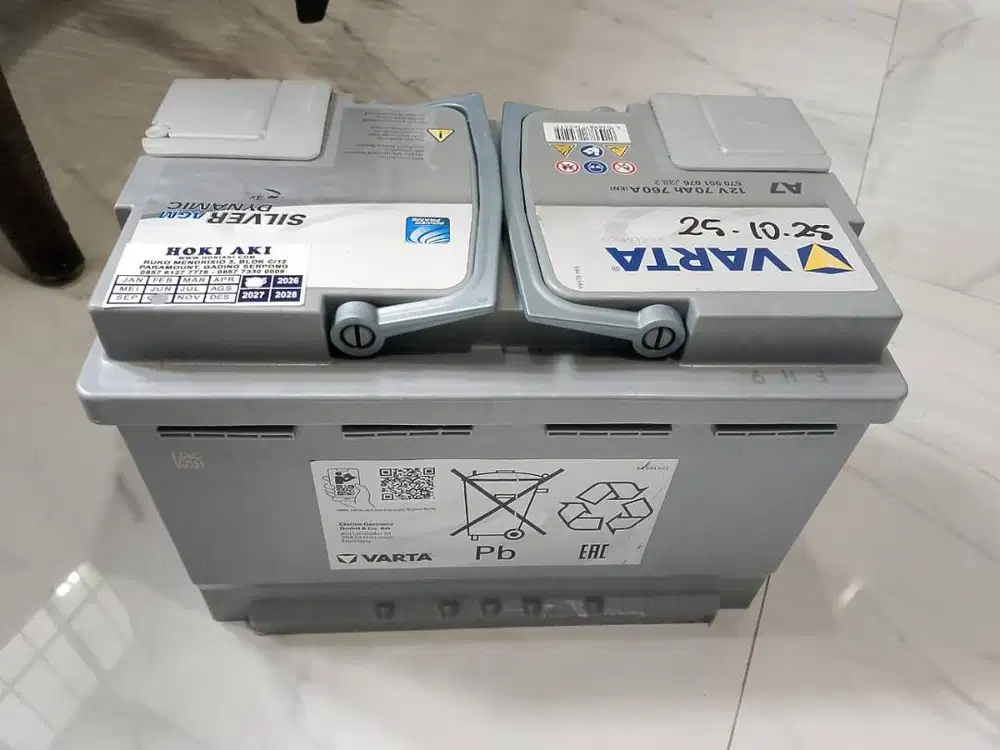 ACCU VARTA - Type 12V 70Ah 760A