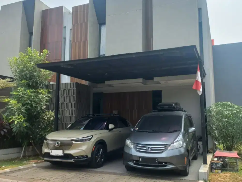Rumah Minimalis Semi Furnished Discovery Altezza Bintaro Sektor 9, Dua Lantai Siap Huni Dekat Tol