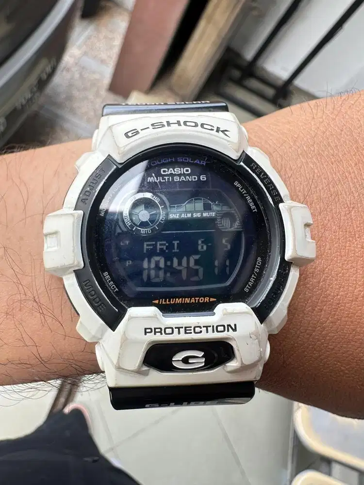 Jam Casio Gshock G Shock GWX-8900B Panda