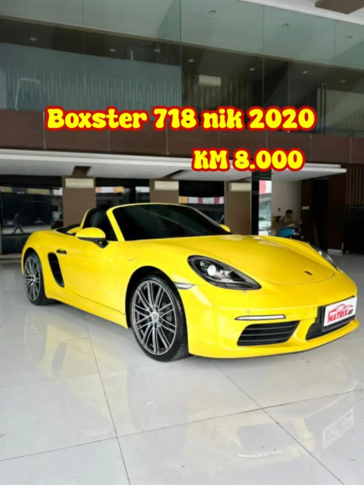 Porsche Boxster 718 AT Matic 2021 nik 2020