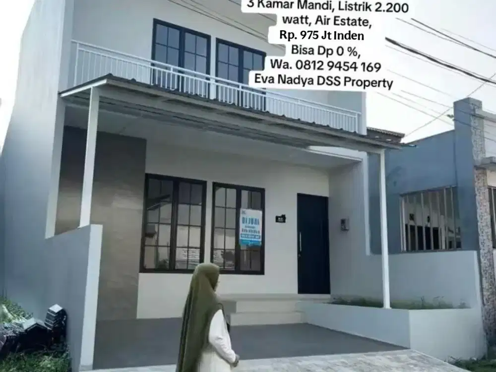 Rumah Deltamas Cluster Catalonia Luas 84 Rp 975 Jt 3 KT 2 KM Inden 3 Bulan