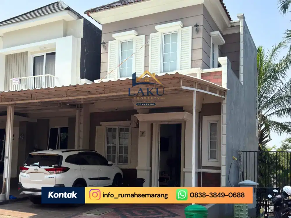 Hunian Premium Tengah Kota Semarang! Paramount Village, One Gate, Fasilitas Club House & Kolam Renang