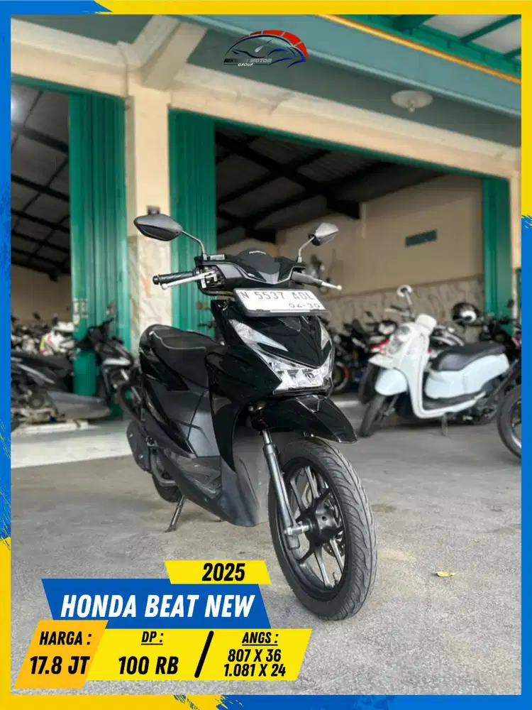 HONDA BEAT NEW 2025 BEKAS RASA BARU BOSSKU HIKMAH MOTOR KEPUH MALANG