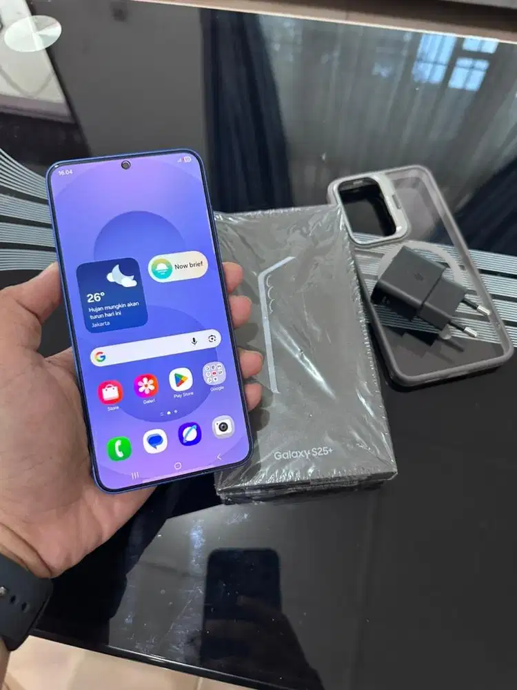 SAMSUNG S25 PLUS RAM 12/256 GB FULLSET GARANSI 6 BULAN LAGI