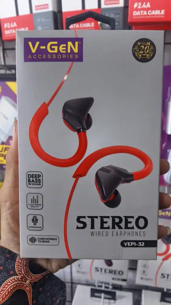 HEADSET OLAHRAGA V-GEN VEP1-32