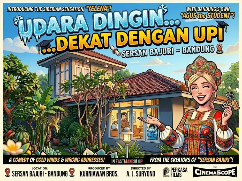 DIJUAL RUMAH DI SERSAN BAJURI, SETIABUDI, LEDENG, BANDUNG UTARA.