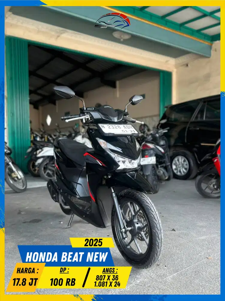 HONDA BEAT NEW 2025 LIKE NEW MASZEHH HIKMAH MOTOR KEPUH