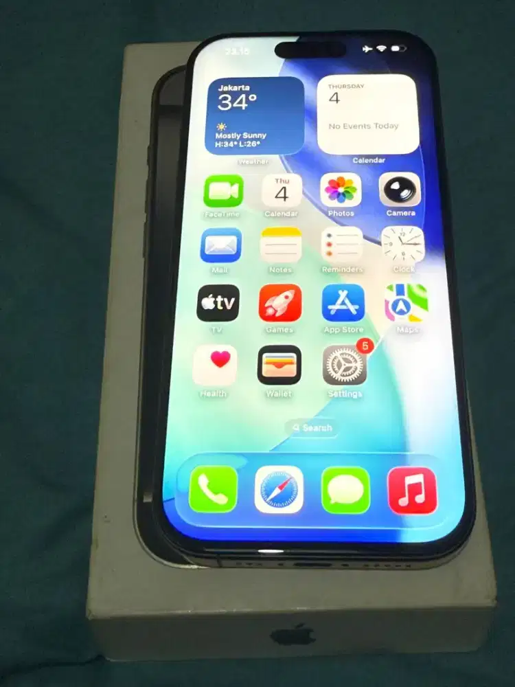 SATSET AJAA DAH
Iphone 16 Pro 128Gb Wifi only no reset