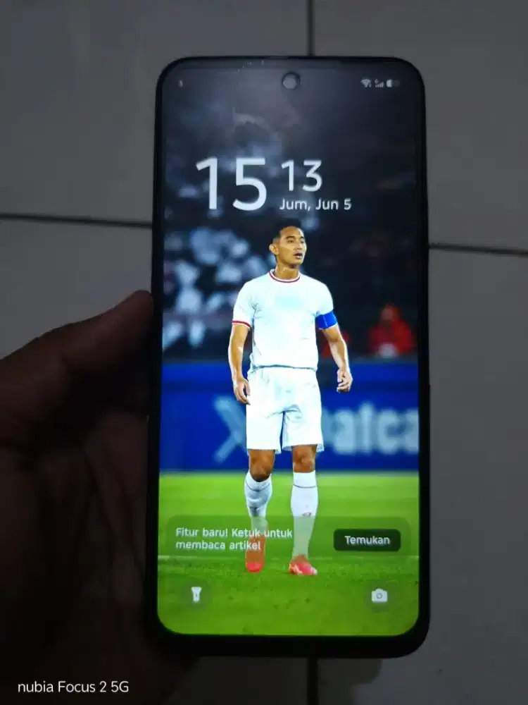 BU hp infinix hot 60i 8+8/256 lcd ori batere awet nfc on belom servis