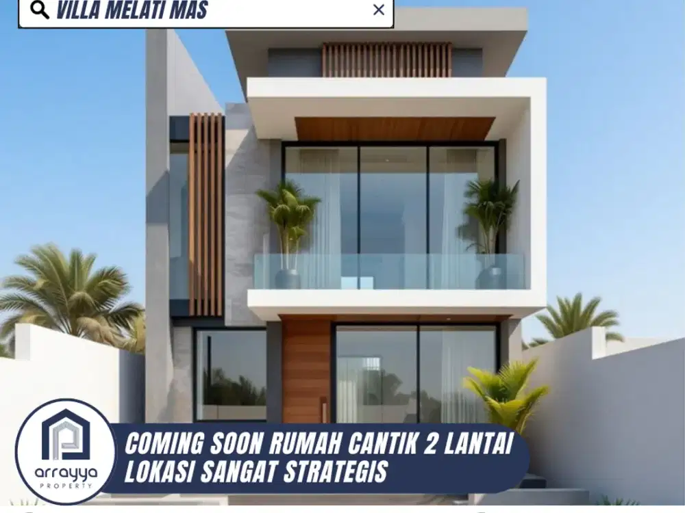 DIJUAL 2 UNIT RUMAH DI VILLA MELATI MAS (DM92)