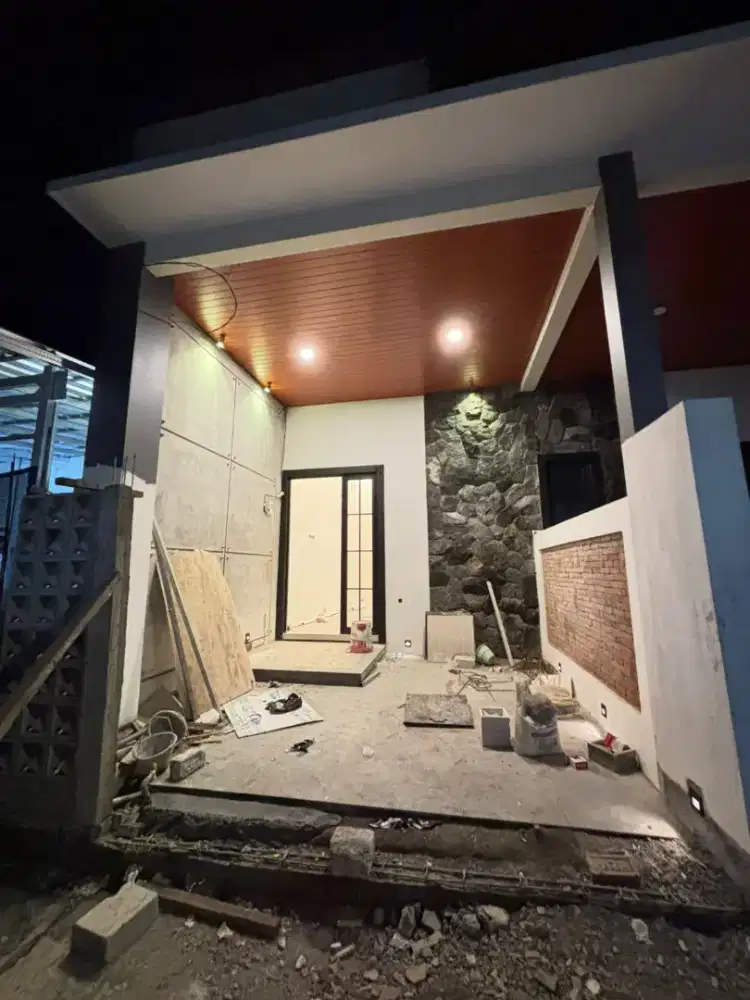 Dikontrakan Rumah Bangunan Baru Minimalis Surabaya Barat