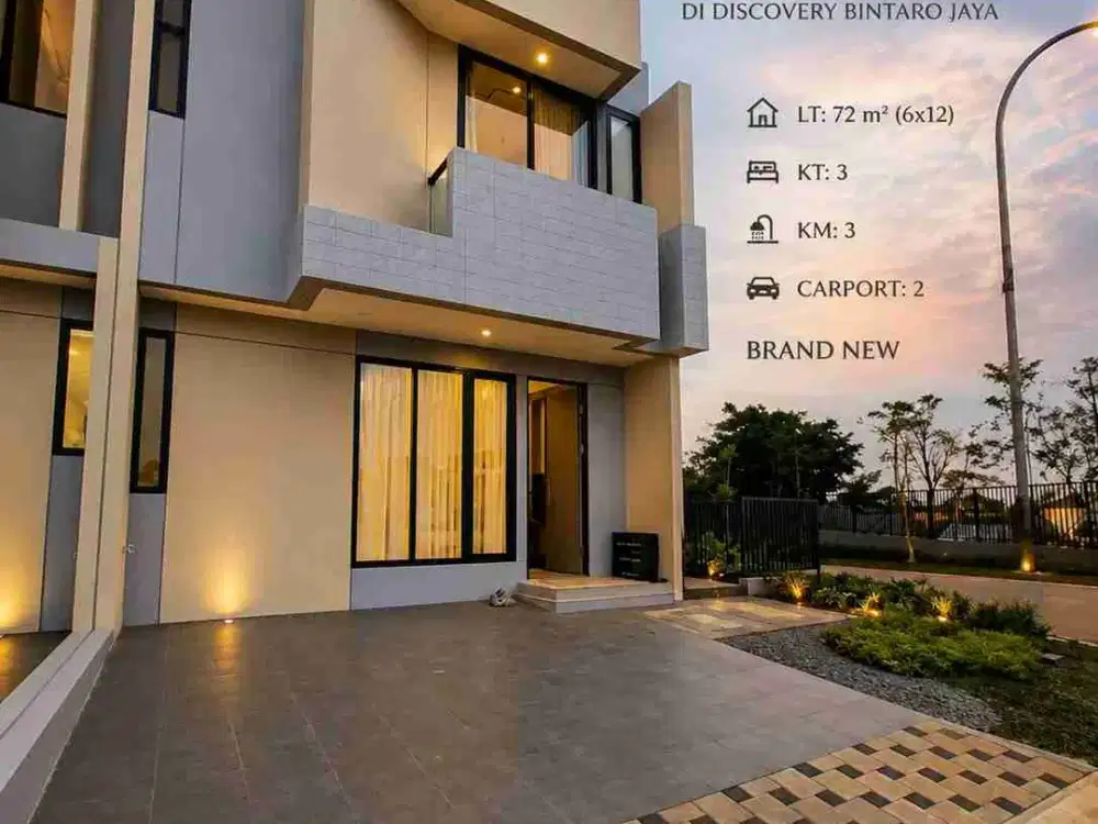 discovery Riveira brand new Bintaro jaya unit Terbatas