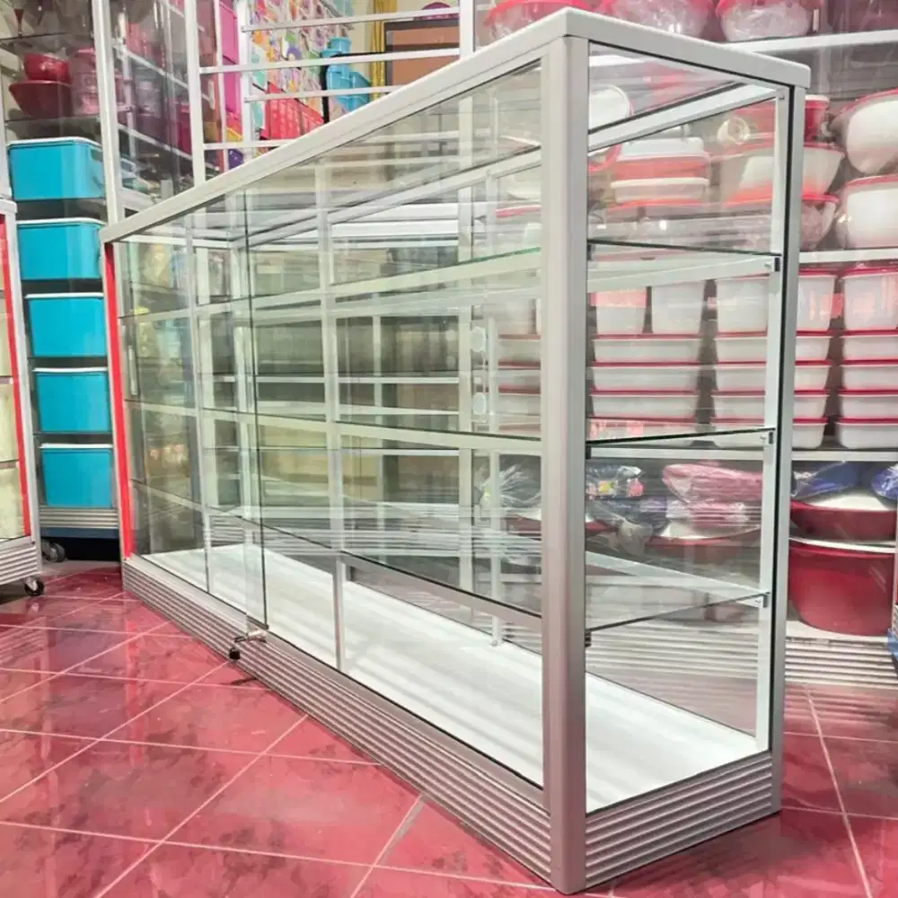 Di Jual Etalase 2M Barang Bagus || Kaca full 5mm