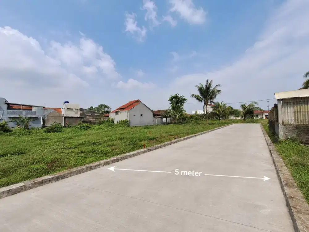 Promo Murah Tanah Kavling 7 Menit Kampus IPB Dramaga, SHM