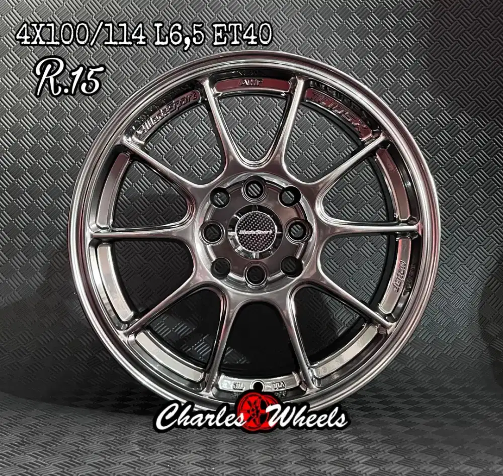 VELG WEDSPORT R15 HYPER BLACK