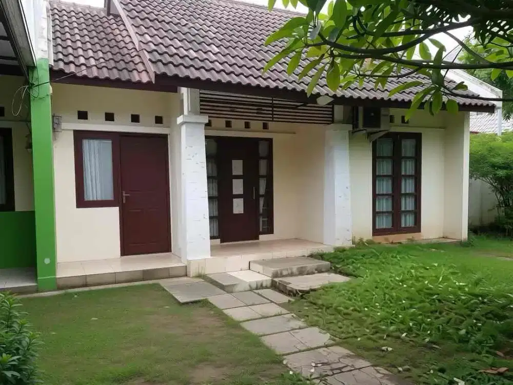 Jual rumah hook harga tanah luas 169m2