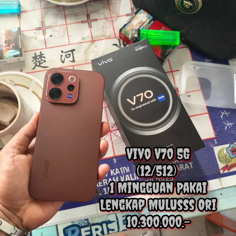 Vivo V70 5G (12/512) Seminggua  Pakai