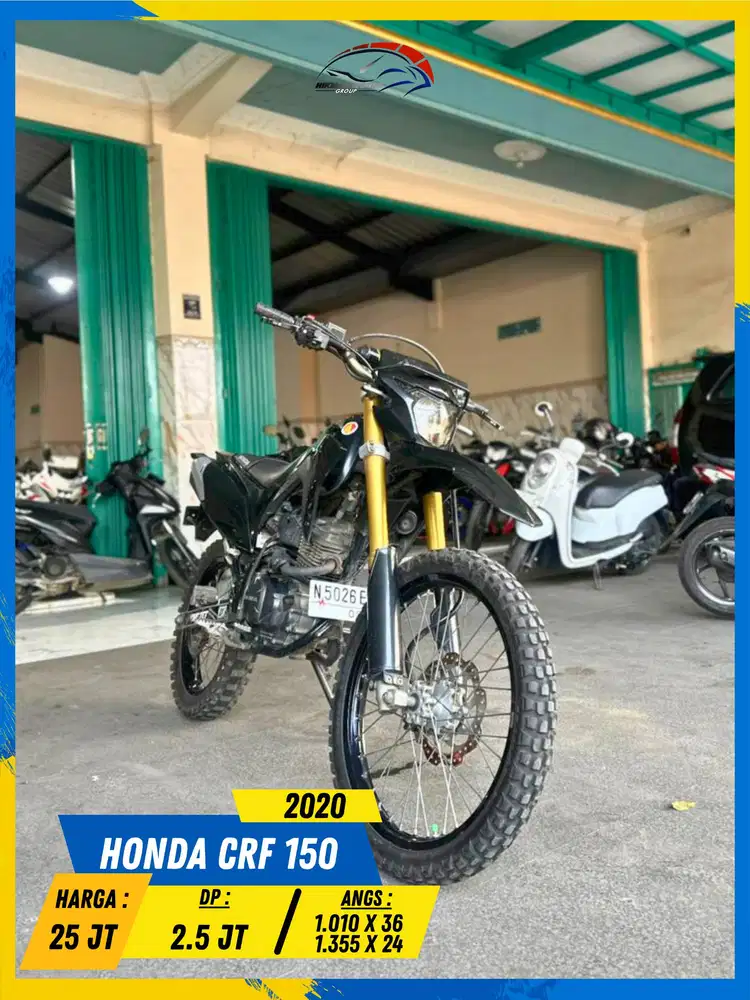 HONDA CRF 150 2020 SIAP ANGKUT MASZEHH HIKMAH MOTOR KEPUH