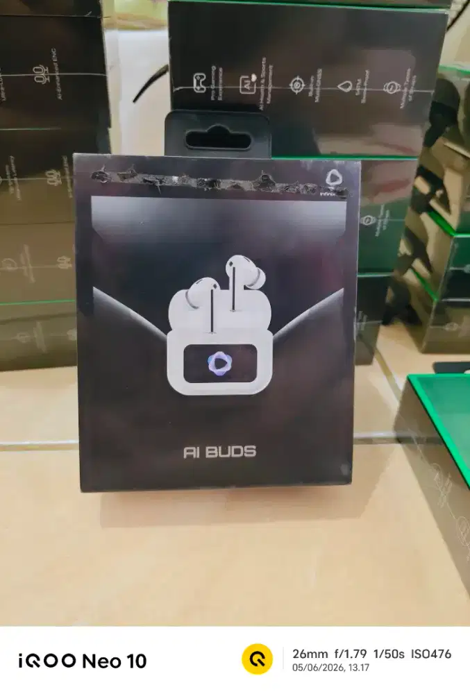 NEW 100% | TWS INFINIX AI BUDS ORIGINAL | BNIB | GARANSIRESMI 13 BULAN