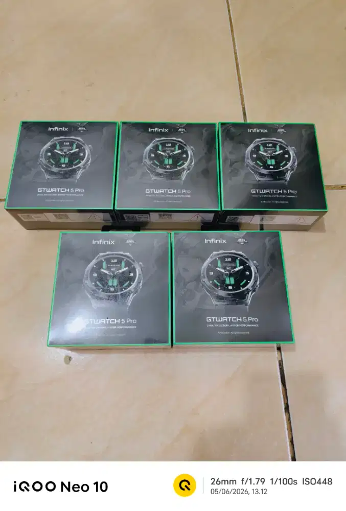 NEW 100% | INFINIX GT Watch 5 Pro | Black & Silver | GaransiResmi13BLN