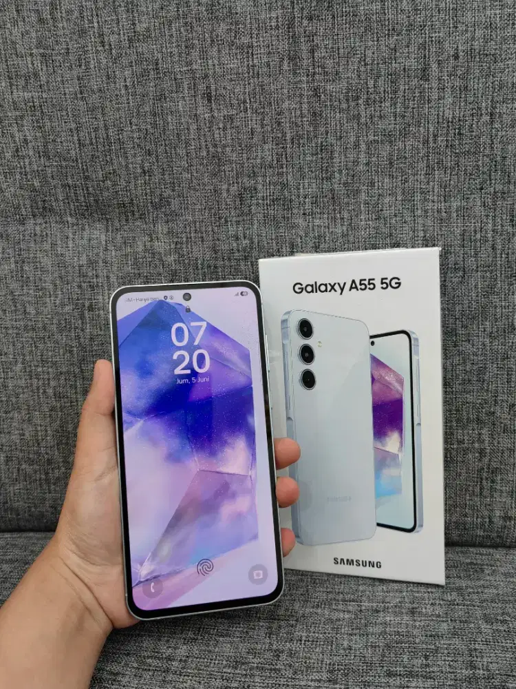 Samsung A55 8/256 Fulset ori no minus mulus
