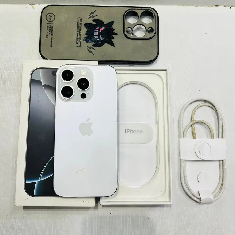 iphone 16 pro 256gb ibox mulus like new garansi on mulus like new