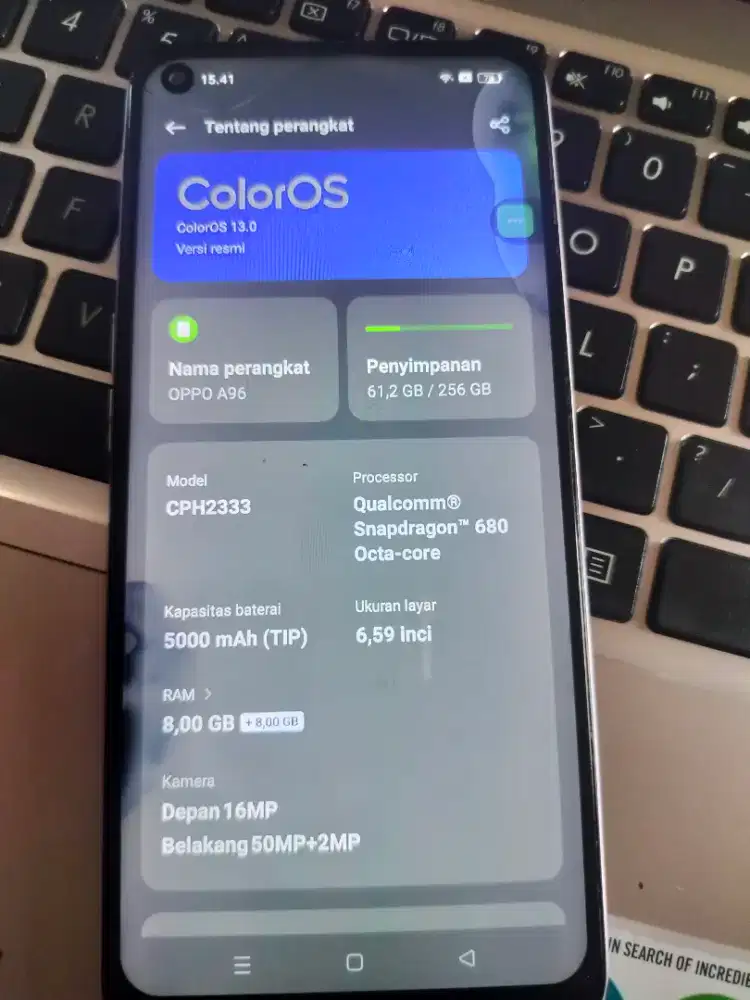 Oppo A96 4G 8/256