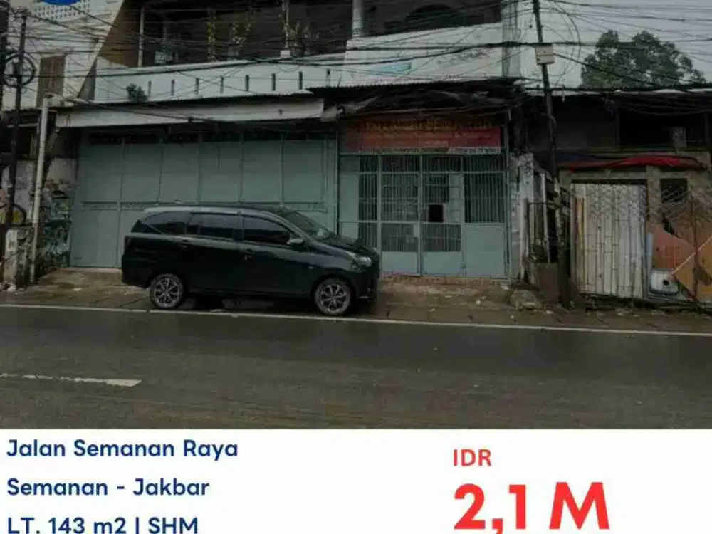 LELANG RUMAH TINGGAL DI SEMANAN JAKARTA BARAT