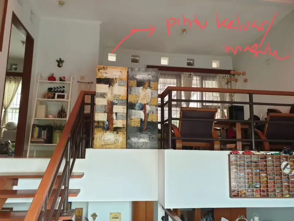 DIJUAL RUMAH  RESORT DAGO PAKAR SEMI FURNISH TERAWAT NYAMAN DAN STRATEGIS
