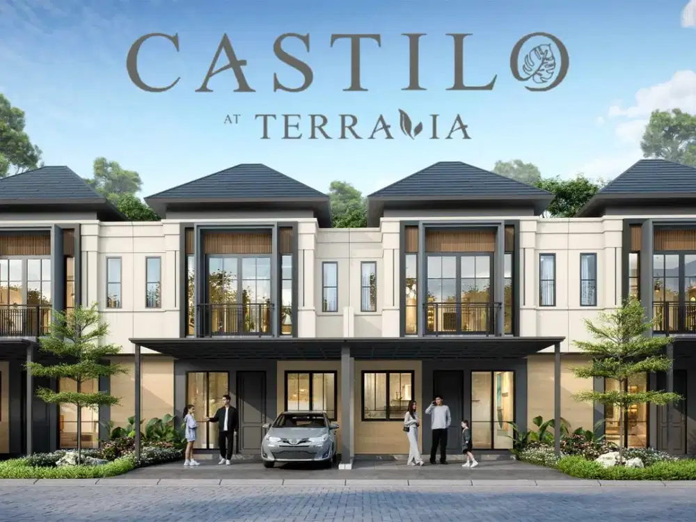 Dijual Hunian 2 Lantai Terbaru di Perumahan Terravia, Cluster Castilo, BSD City, Tangerang