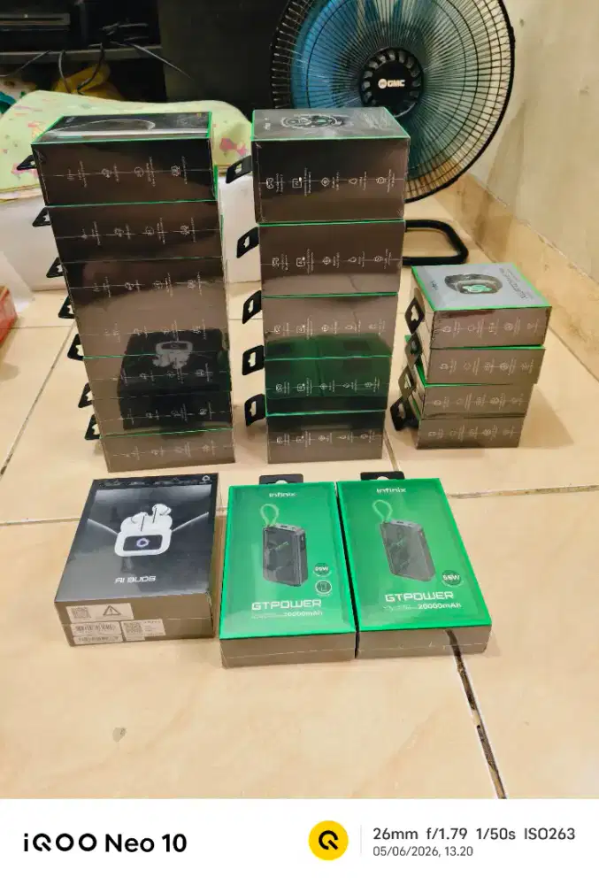 NEW 100% | PB Infinix GT POWER 20 | PowerBank 20000 mAh | GaransiResmi