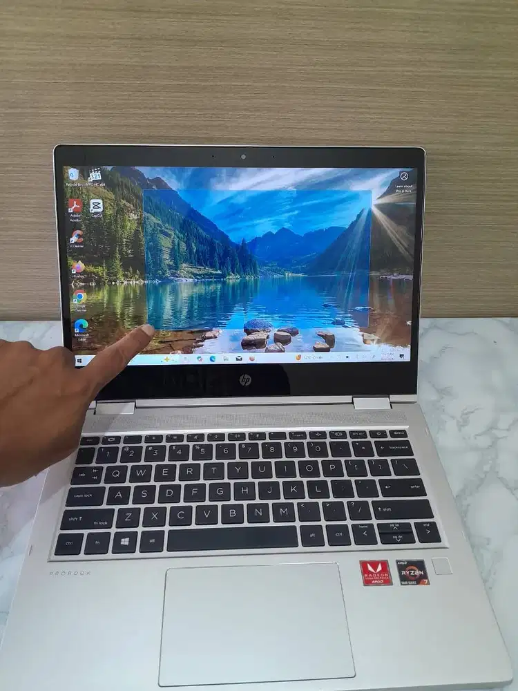 HP Probook X360 435 G8, AMD Ryzen7 5800U, Ram 16GB, SSD 512GB, 13.3tc