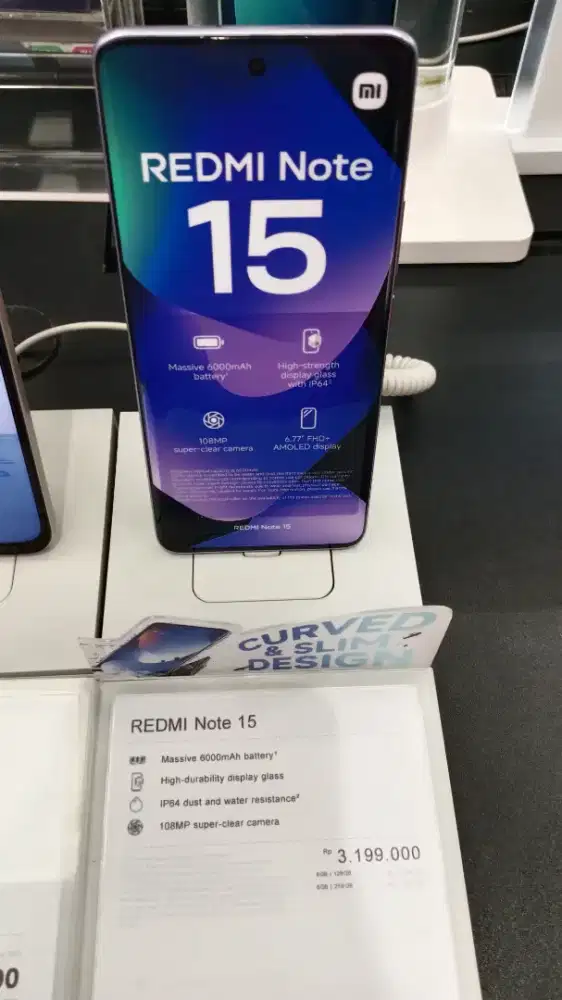 Promo Cicilan Redmi note 15 8GB 256GB Bunga 0% free 2x Angsuran