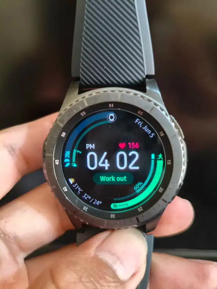 Smart Watch Samsung Galaxy Watch S3 Frontier Like New Pre Loved 98%