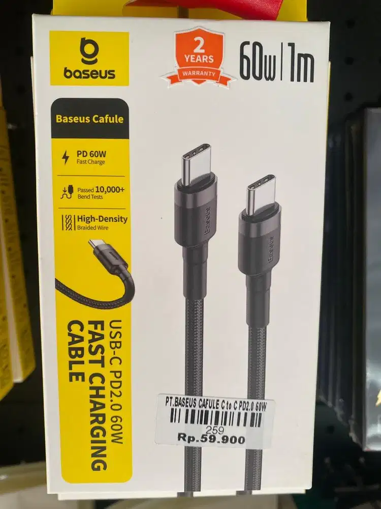 BASEUS CAFULE C TO C PD2.0 60W