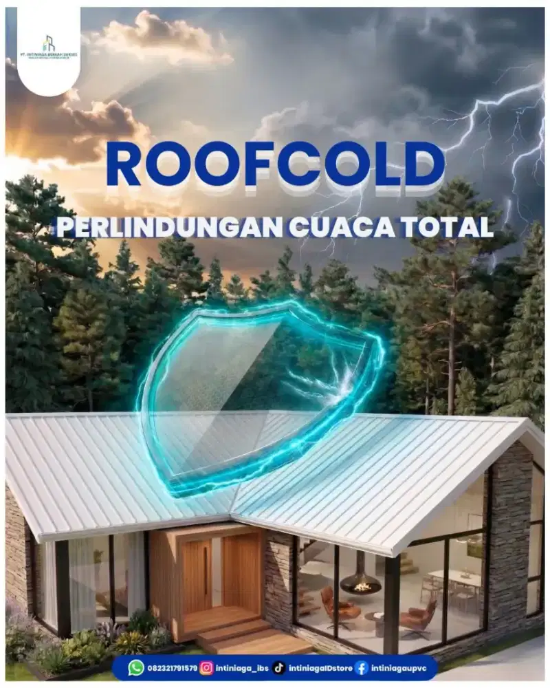 UPVC Alderon Duoble Layer Roofcold