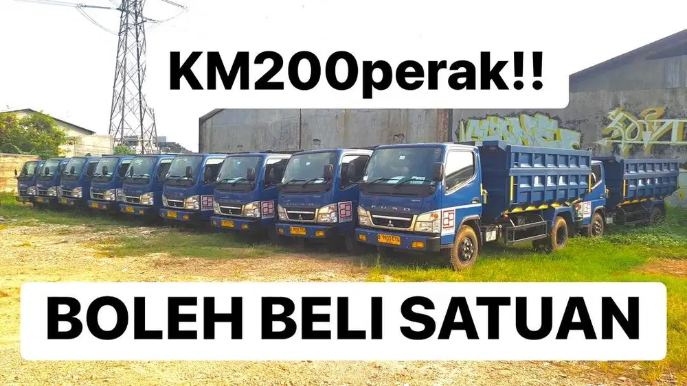 LANGKA MURAH CDD Mitsubishi Colt Diesel canter Dumptruck 2025 dumptruk