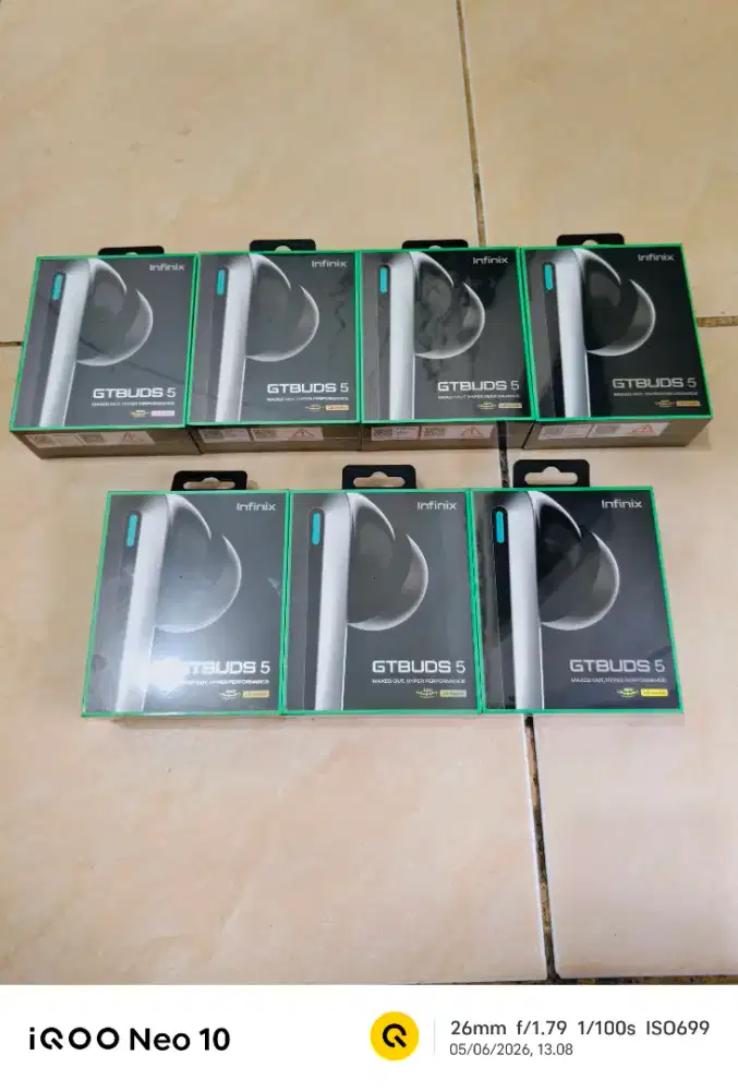 NEW 100% | TWS Infinix GTBuds 5 | BNIB | Garansi Resmi 13 BLN