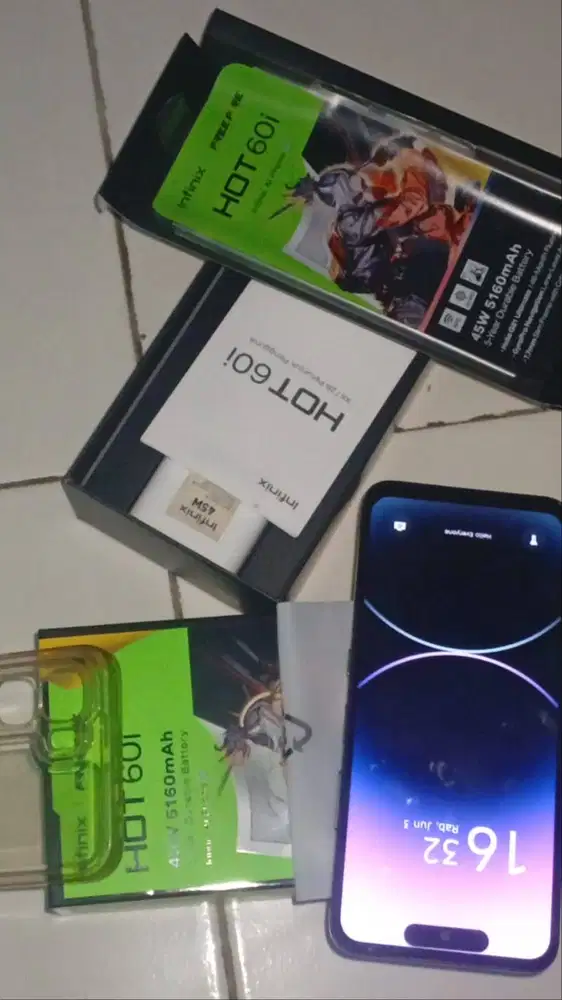 Infinix hot 60i 8 bulan pemakain