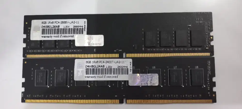 RAM VGEN DDR4 16GB (2x8GB) Desktop PC – Tested Normal, Siap Pakai