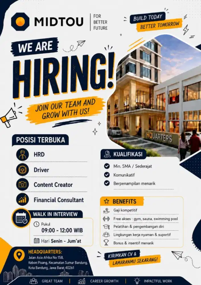 Dibutuhkan segera