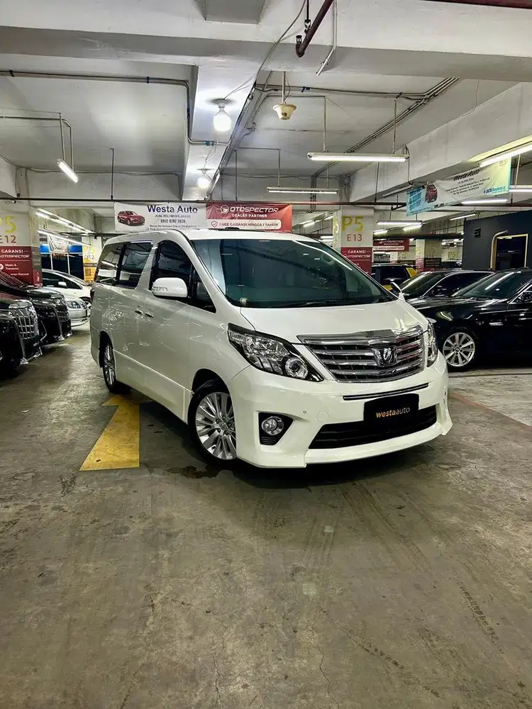 Low KM Toyota Alphard 2.4 SC AT 2013 nik 2012