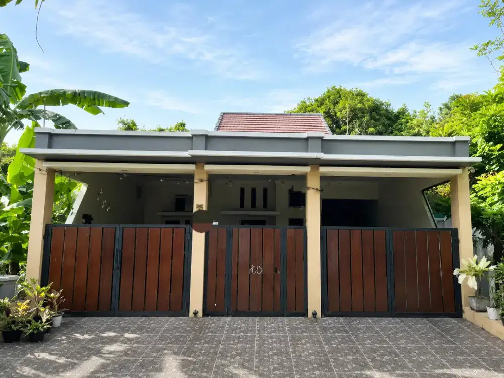 MURAH, FURNISHED !! LUAS 196 RUMAH DUKUH BIMA ASRI DEKAT GRAND WISATA